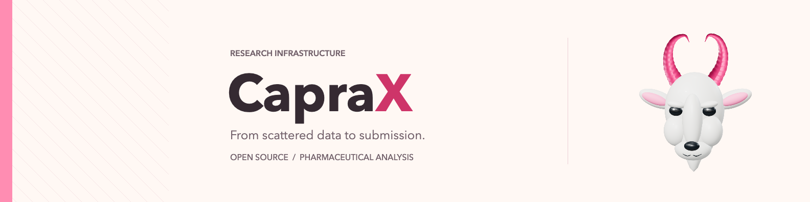 Candy Pop CapraX LinkedIn banner